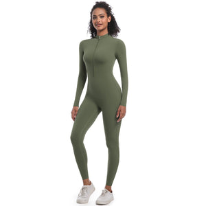 Apex Zip Unitard | Unified. Sleek. Tactical. - Negative Apparel