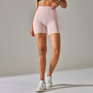 Aura Brushed Yoga Shorts | Velvety. Vivid. Victorious. - Negative Apparel
