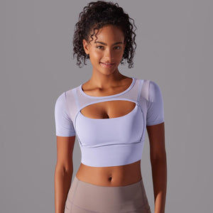 Aura Mesh Layered Tee | Alluring. Breathable. Avant - Garde. - Negative Apparel