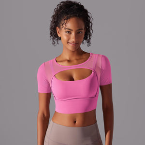 Aura Mesh Layered Tee | Alluring. Breathable. Avant - Garde. - Negative Apparel