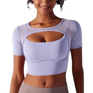 Aura Mesh Layered Tee | Alluring. Breathable. Avant - Garde. - Negative Apparel