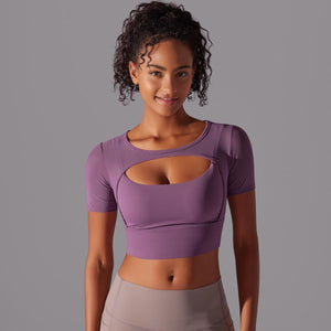Aura Mesh Layered Tee | Alluring. Breathable. Avant - Garde. - Negative Apparel
