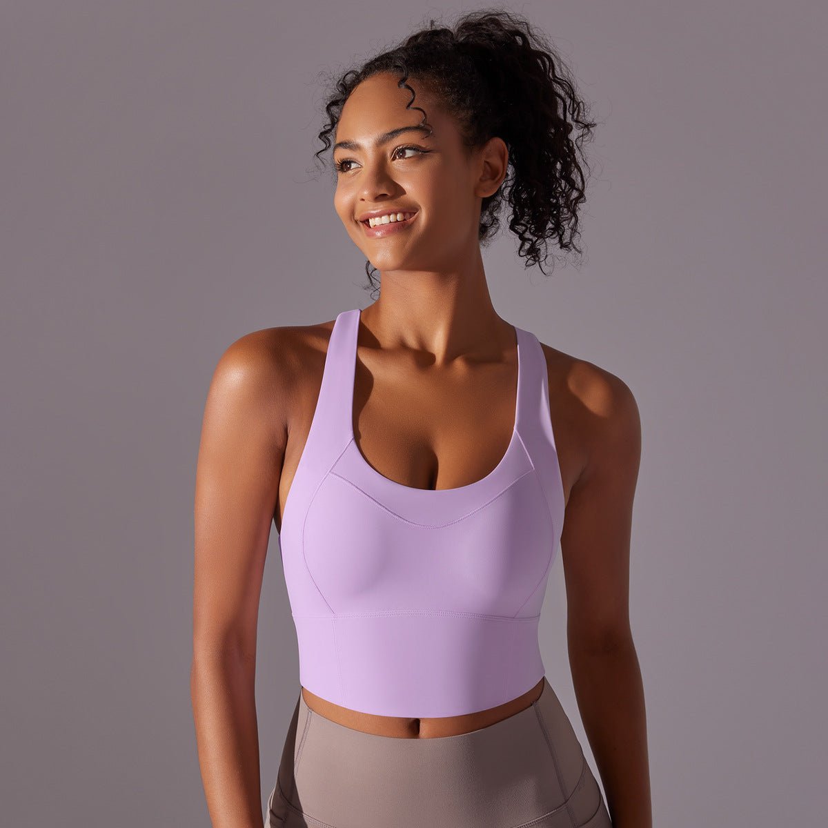 Aura Naked - Feel Sports Bra | Minimalist. Supportive. Elevated. - Negative Apparel