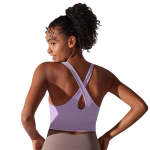 Aura Naked - Feel Sports Bra | Minimalist. Supportive. Elevated. - Negative Apparel