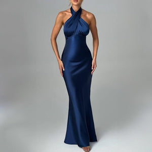 Backless sleeveless dress elegant dress - Negative Apparel