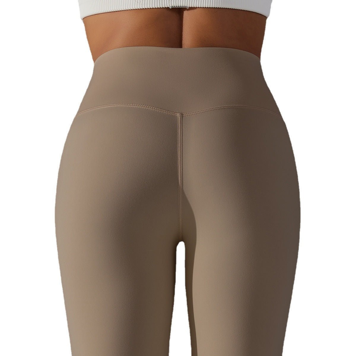 Bare Glow 9/10 Leggings | Seamless. Sculpted. Serene. - Negative Apparel