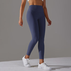 Bare Glow 9/10 Leggings | Seamless. Sculpted. Serene. - Negative Apparel