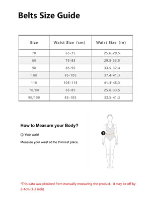 Boho 1pc Gold - Tone Elegant Buckle Leather Belt, Suitable For Dress & Jeans, Everyday Wear - Negative Apparel