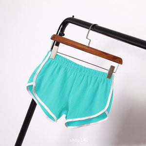 Breathable Sports Shorts, Solid Color Hot Pants Shorts - Negative Apparel