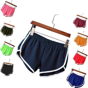 Breathable Sports Shorts, Solid Color Hot Pants Shorts - Negative Apparel