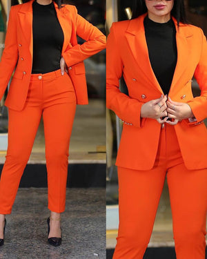 Casual fashion professional wear women's suits - Negative Apparel