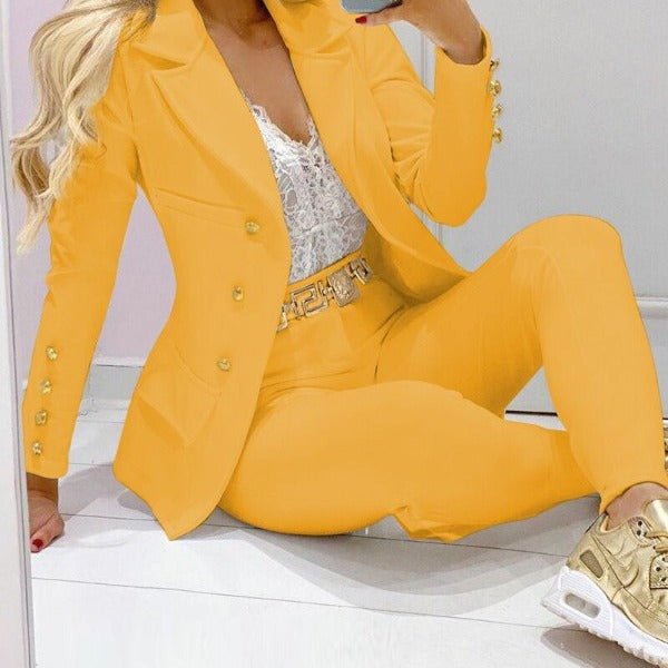 Casual fashion suit set for women - Negative Apparel