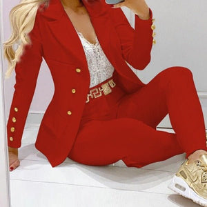 Casual fashion suit set for women - Negative Apparel