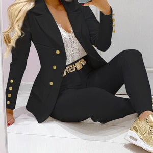 Casual fashion suit set for women - Negative Apparel