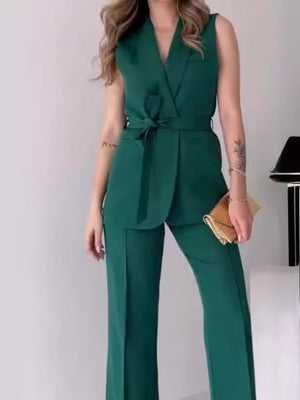 Casual Temperament Suit Set For Women - Negative Apparel