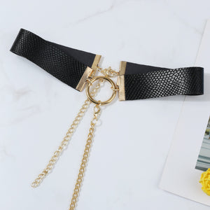 Chain Linked Nipple Cover With Choker - Negative Apparel