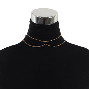 Chest chain jewelry pure desire style all - match sxy diamond pendant body chain necklace - Negative Apparel