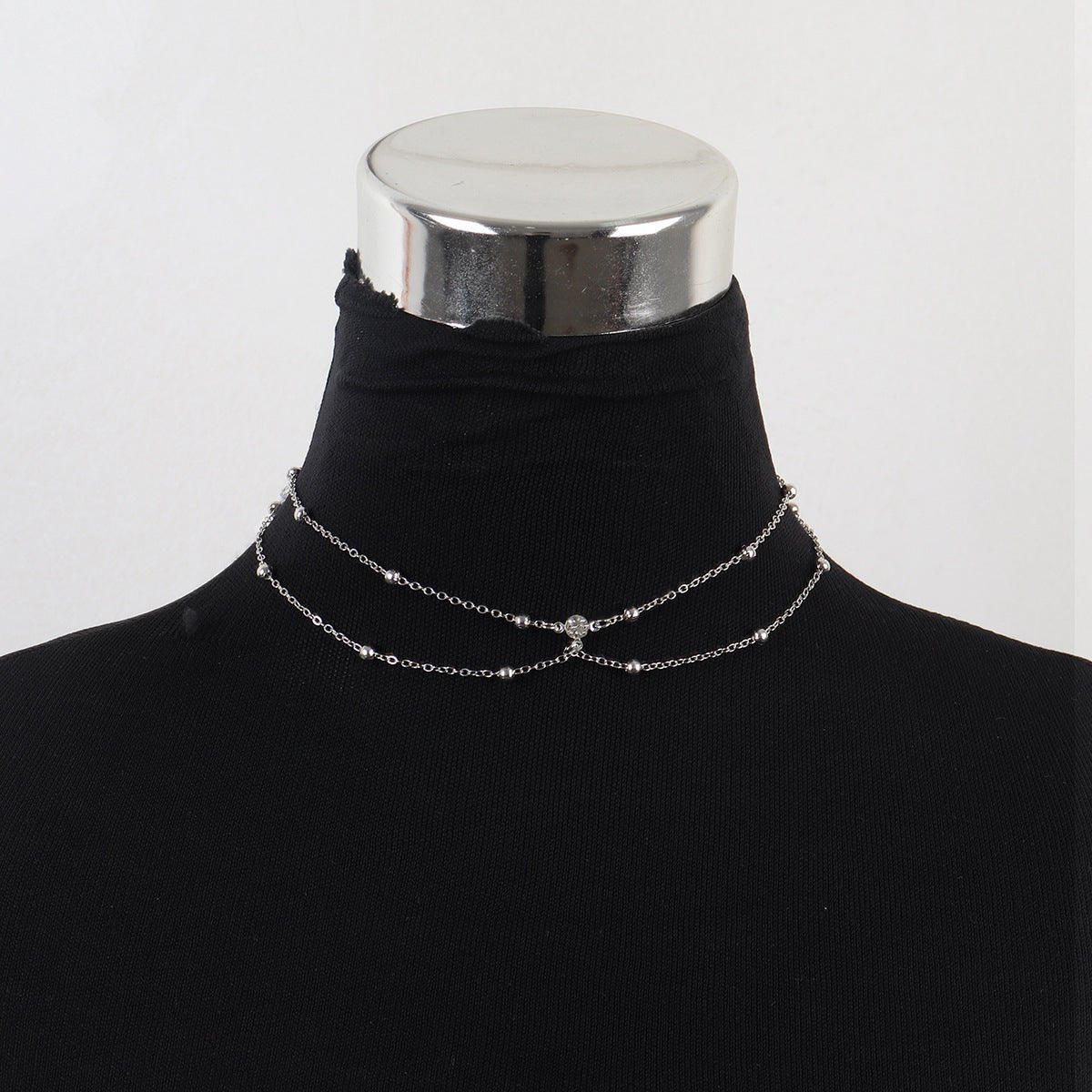 Chest chain jewelry pure desire style all - match sxy diamond pendant body chain necklace - Negative Apparel