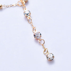 Chest chain jewelry pure desire style all - match sxy diamond pendant body chain necklace - Negative Apparel