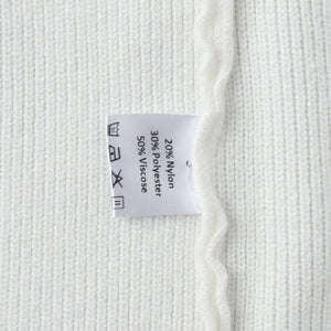 Cross - border knitted long - sleeved wide - leg trousers set Europe, America 2025 autumn and winter new zipper jacket trousers casual set - Negative Apparel