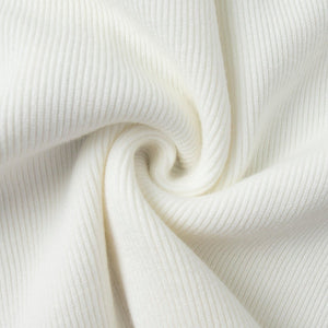 Cross - border knitted long - sleeved wide - leg trousers set Europe, America 2025 autumn and winter new zipper jacket trousers casual set - Negative Apparel