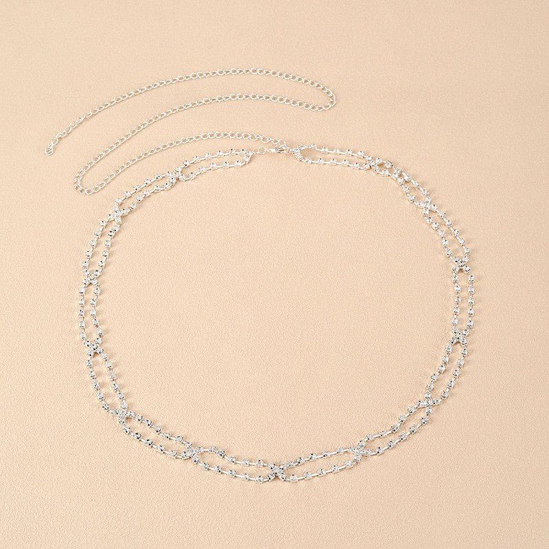Diamond waist chain women's summer accessories - Negative Apparel