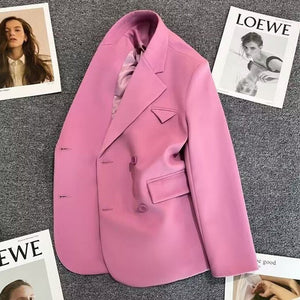 Double Breasted Stylish New Blazer for Women - Negative Apparel