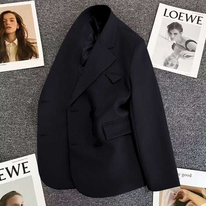 Double Breasted Stylish New Blazer for Women - Negative Apparel