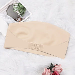 European and American sexy seamless front buckle tube top underwear, anti - light thin underwear, do not fall off the upper support, gather chest wrapping and beautiful back underwear women - Negative Apparel
