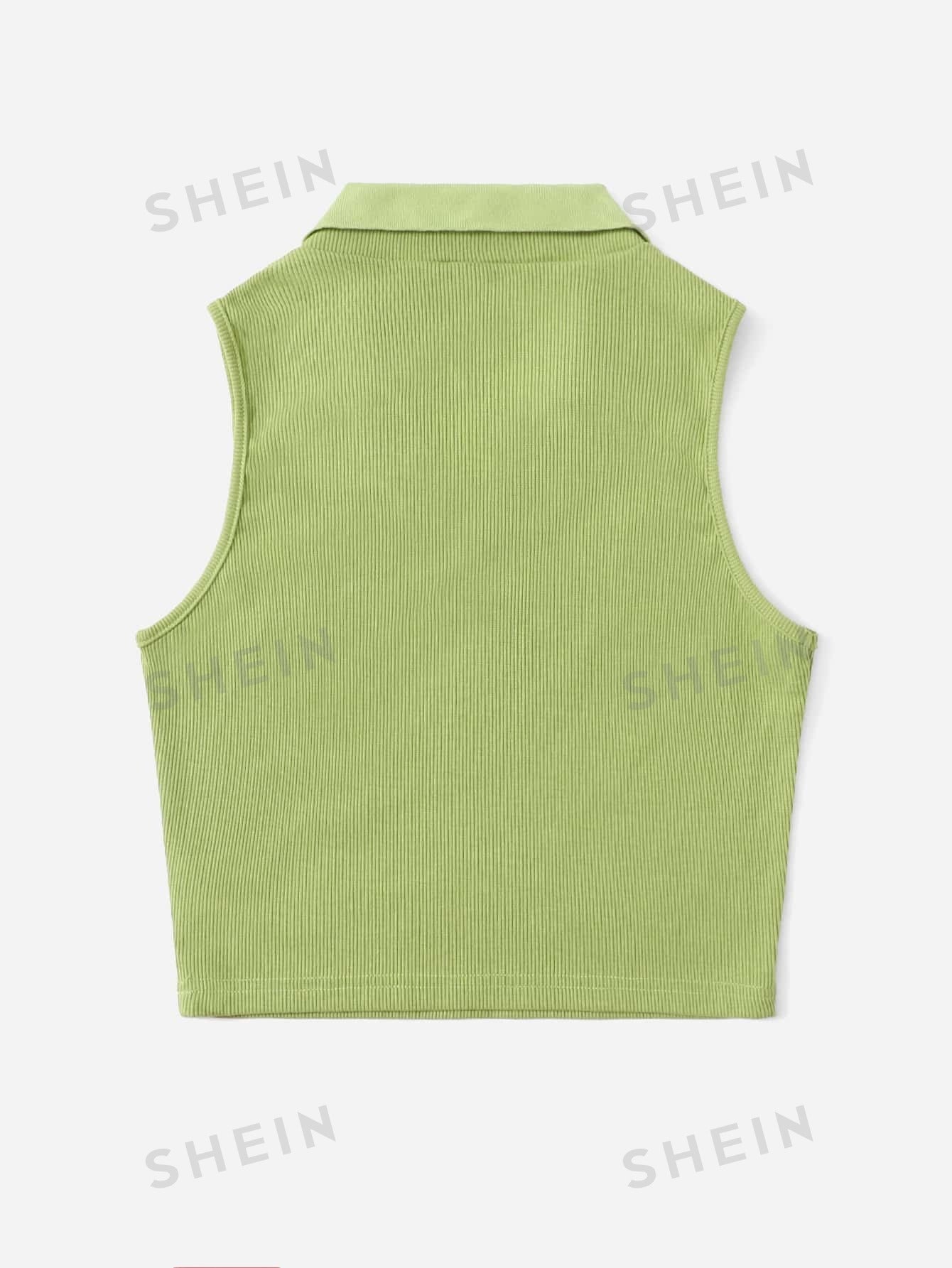 EZwear V-collar Solid Tank Top - Negative Apparel