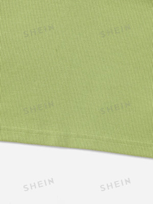 EZwear V-collar Solid Tank Top - Negative Apparel