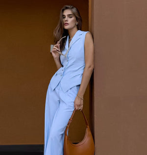 Fashion Casual Vest Vest Trousers Suit Women's Clothing - Negative Apparel