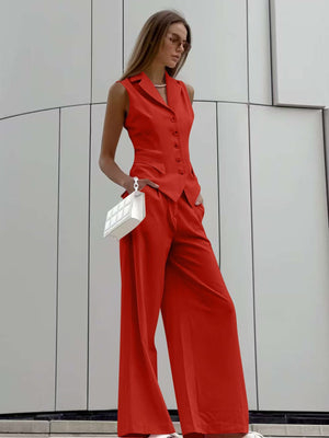Fashion Casual Vest Vest Trousers Suit Women's Clothing - Negative Apparel