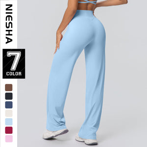 Flow Goddess Wide - Leg Pants | Fluid. Free. Fearless. - Negative Apparel
