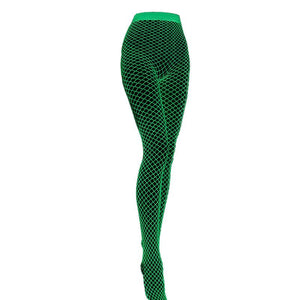 Fluorescent Nylon Romper Tights – Sexy Nightclub Dance Wear, Foot - Stepping Socks - Negative Apparel