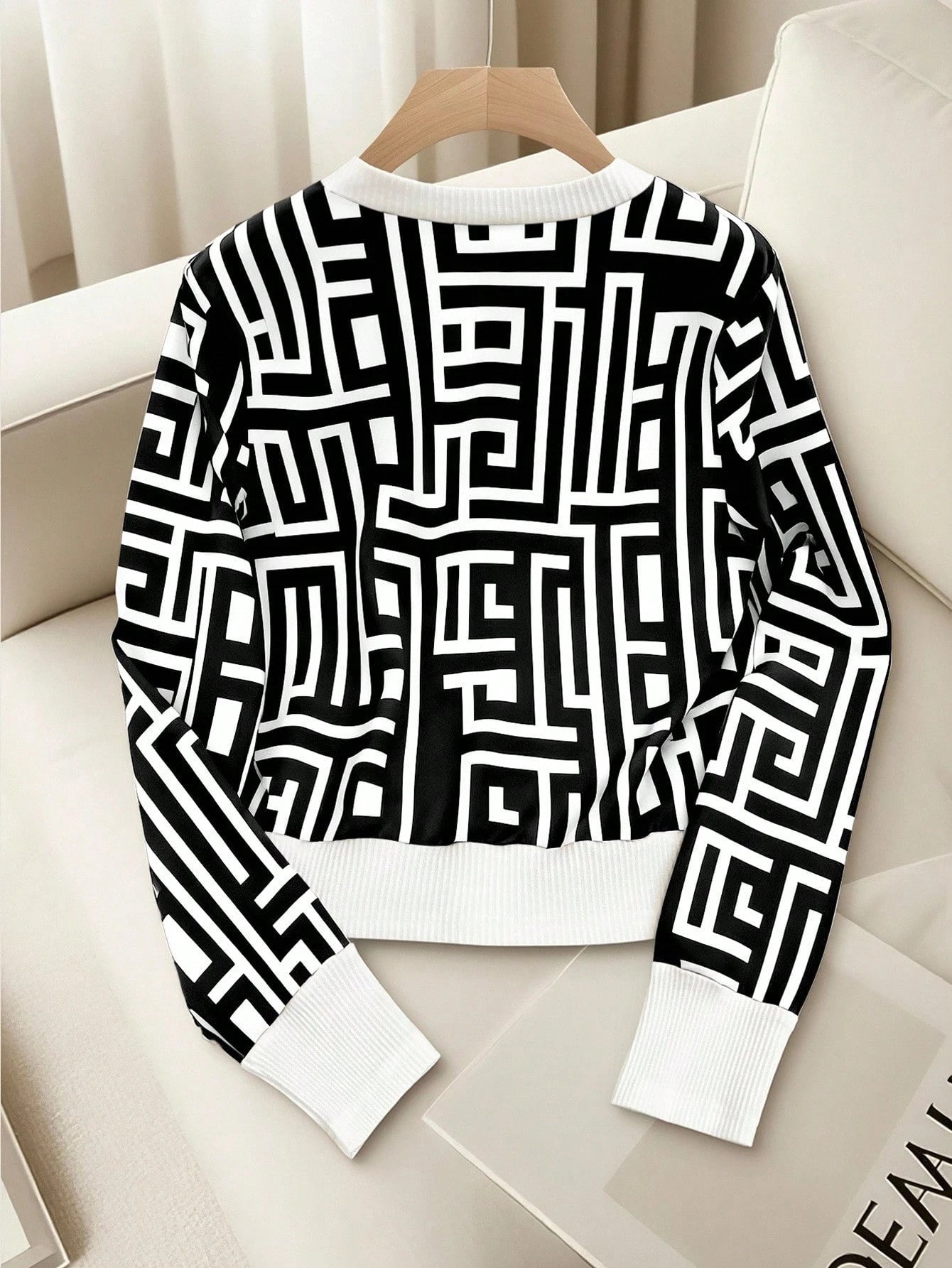 GlowEve Fashionable New Elegant Women Knitted Long Sleeve T-Shirt - Negative Apparel