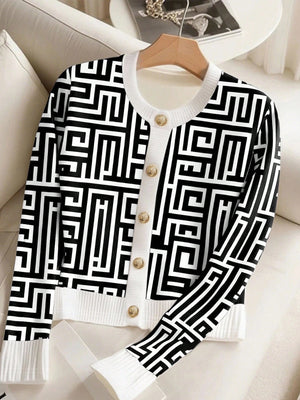 GlowEve Fashionable New Elegant Women Knitted Long Sleeve T-Shirt - Negative Apparel