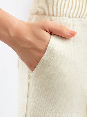 High waist knitted harem pants women loose slim carrot pants Korean style - Negative Apparel