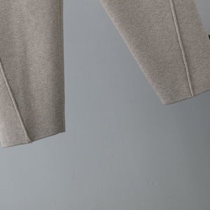 High waist knitted harem pants women loose slim carrot pants Korean style - Negative Apparel