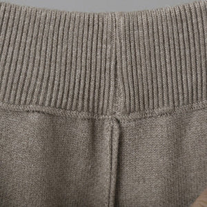 High waist knitted harem pants women loose slim carrot pants Korean style - Negative Apparel