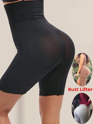 High Waist Trainer Body Shaper Shorts Bottoms Tummy Slimming Sheath Woman Flat Belly Control Panties Hip Butt Lifter Briefs Panty Shapewear - Negative Apparel
