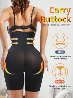 High Waist Trainer Body Shaper Shorts Bottoms Tummy Slimming Sheath Woman Flat Belly Control Panties Hip Butt Lifter Briefs Panty Shapewear - Negative Apparel