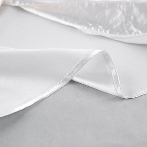 Ice Silk Pajamas Fashion Ostrich Feather Shirt Trousers Loose Two - piece loungewear - Negative Apparel