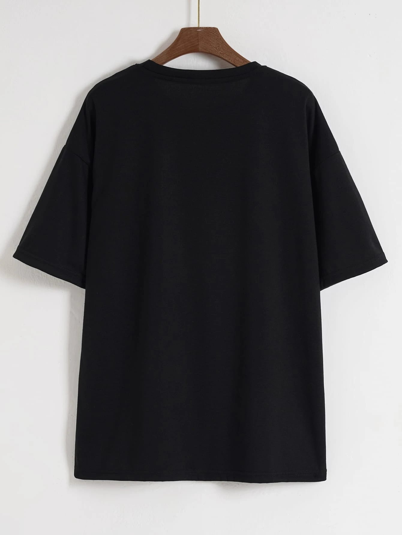 INAWLY Bear & Slogan Graphic Drop Shoulder Tee That's It - Negative Apparel