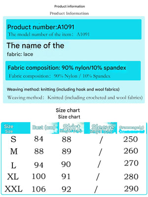 independent station summer 2025 new women's crew neck lace fashion short - sleeved dress - Negative Apparel