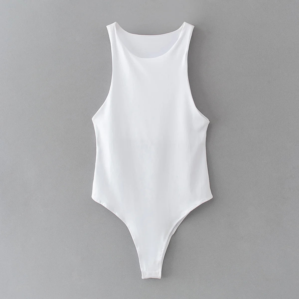 Ins style sexy tight - fitting vest female sleeveless bodysuit - Negative Apparel