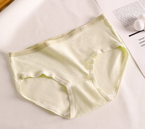 Kefei panties pure cotton women's summer class a baby cotton non - marking cotton antibacterial girls' briefs without buttocks - Negative Apparel