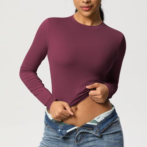 Kinetic Long - Sleeve | Sculpted. Seamless. Essential. - Negative Apparel