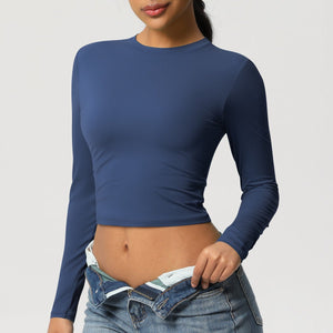 Kinetic Long - Sleeve | Sculpted. Seamless. Essential. - Negative Apparel