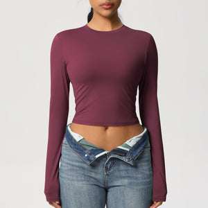 Kinetic Long - Sleeve | Sculpted. Seamless. Essential. - Negative Apparel